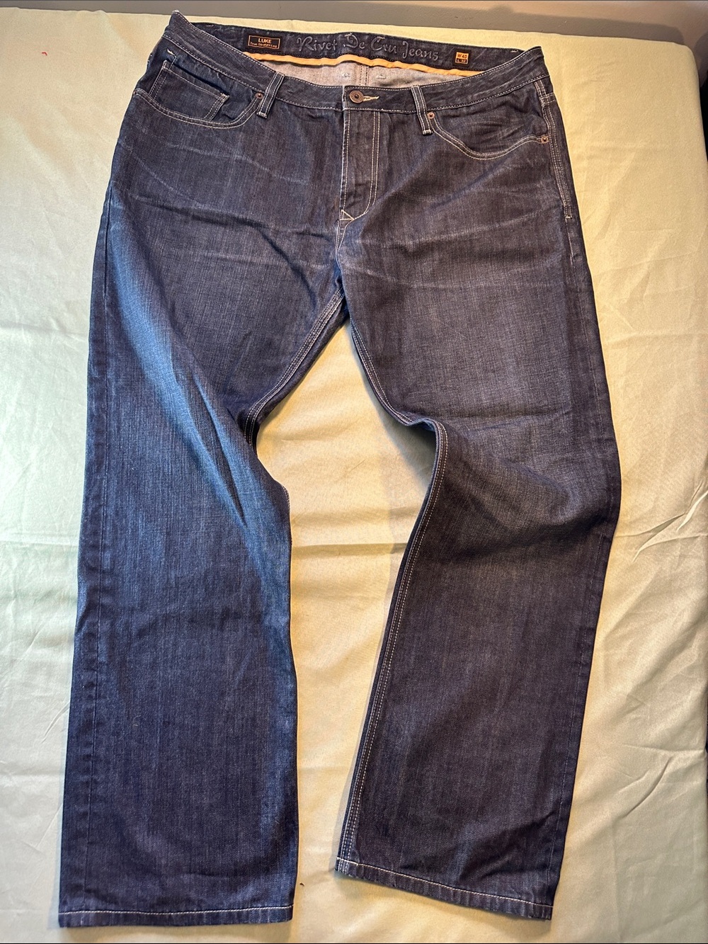 River Road Men's Straight Jeans - Dark Indigo